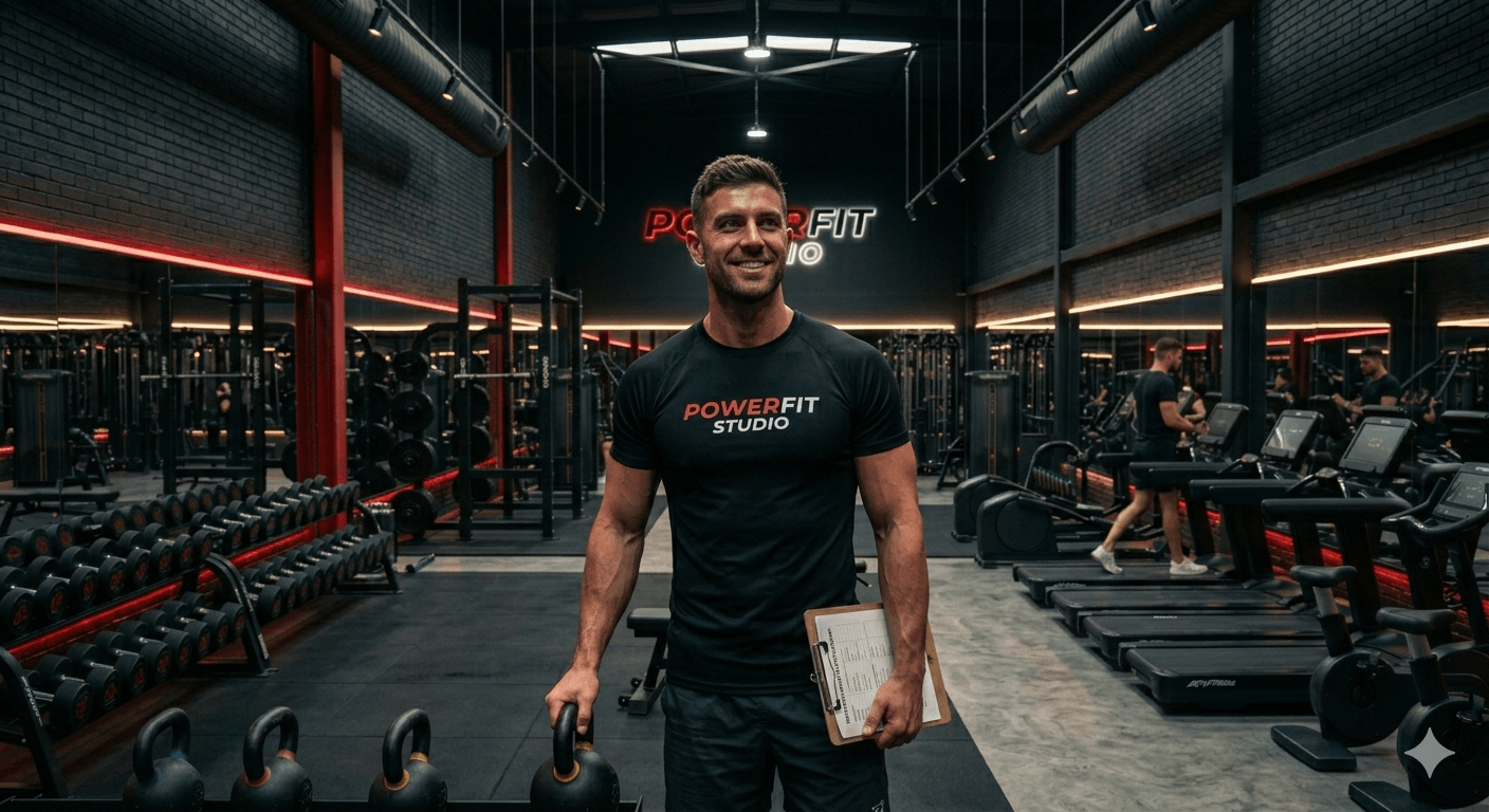 Rafael Silva, personal trainer da PowerFit Studio